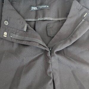 ZARA Black Formal Pants | Classic Tailored Fit